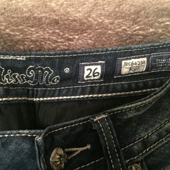 Miss Me boot cut women's jeans size 26 - Picture 6 of 6
